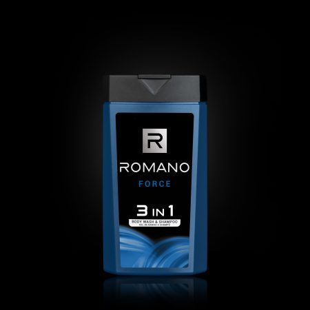 Force 3-in-1 Body Wash & Shampoo 380ml