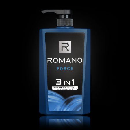 Force 3-in-1 Body Wash & Shampoo 650ml