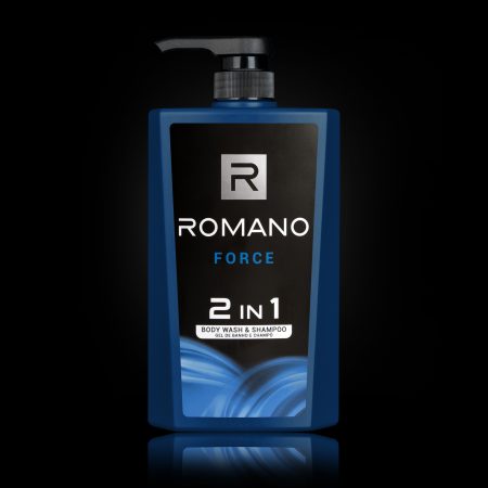 Force 2-in-1 Body Wash & Shampoo 650ml